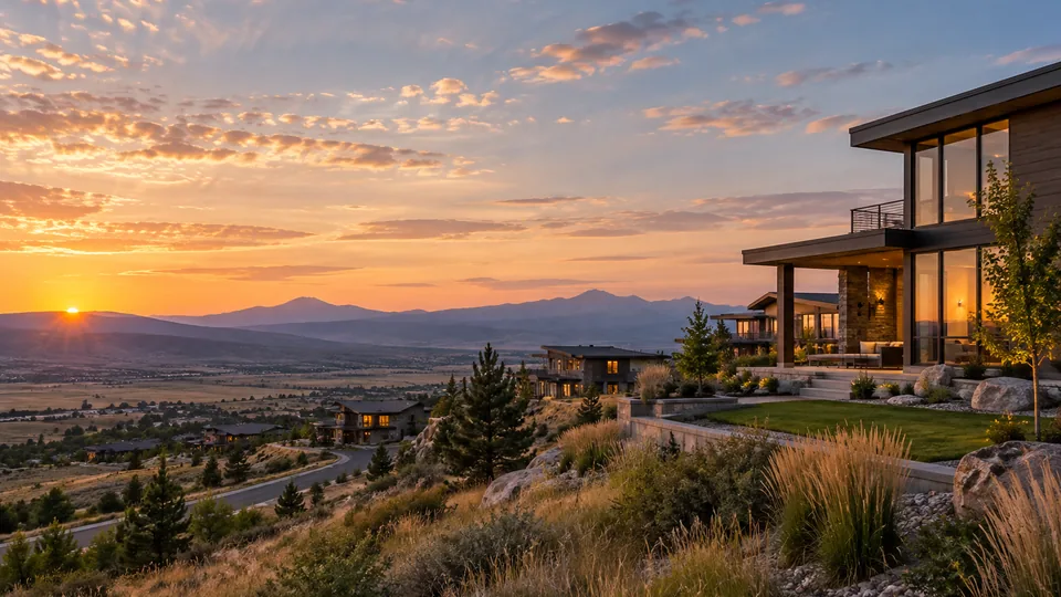 Editorial Front Range residential lifestyle image for Leyden Rock, Arvada real estate guidance