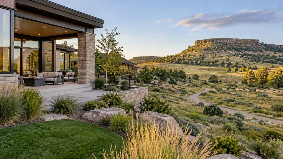 Editorial Front Range residential lifestyle image for Living and Buying Real Estate in Candelas real estate guidance