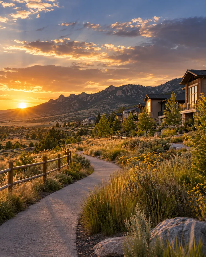 Editorial Colorado home interior illustrating private-search planning for Mountain Ridge, Golden