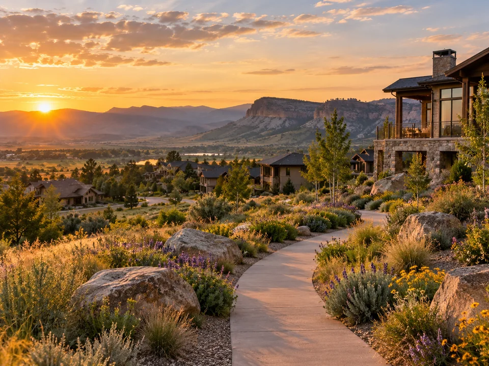 Editorial Colorado residential photography supporting Mountain Ridge Real Estate