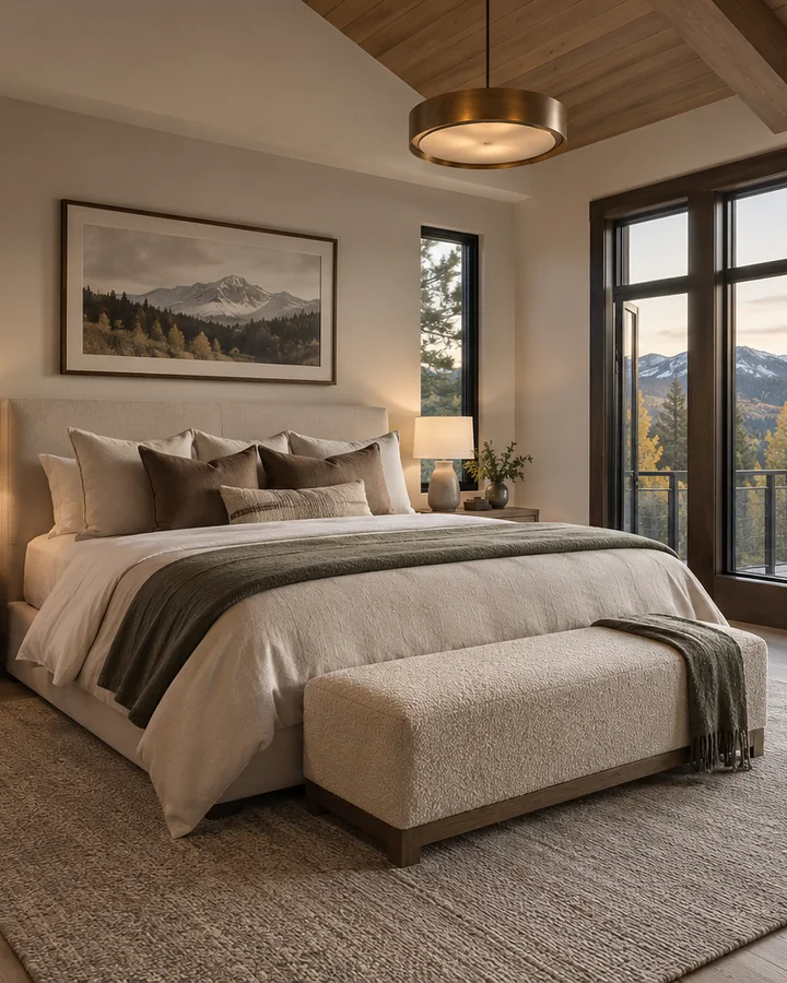 Editorial Colorado home interior supporting Legacy Ridge private-search planning
