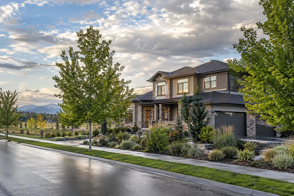 Broomfield, Colorado residential editorial image