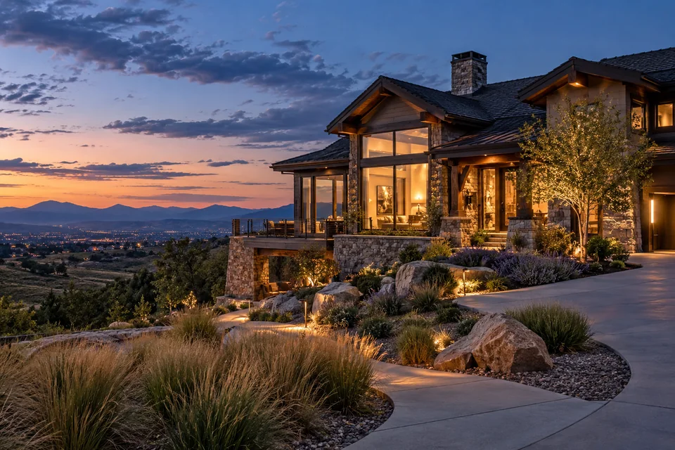 Colorado west-metro residential editorial image