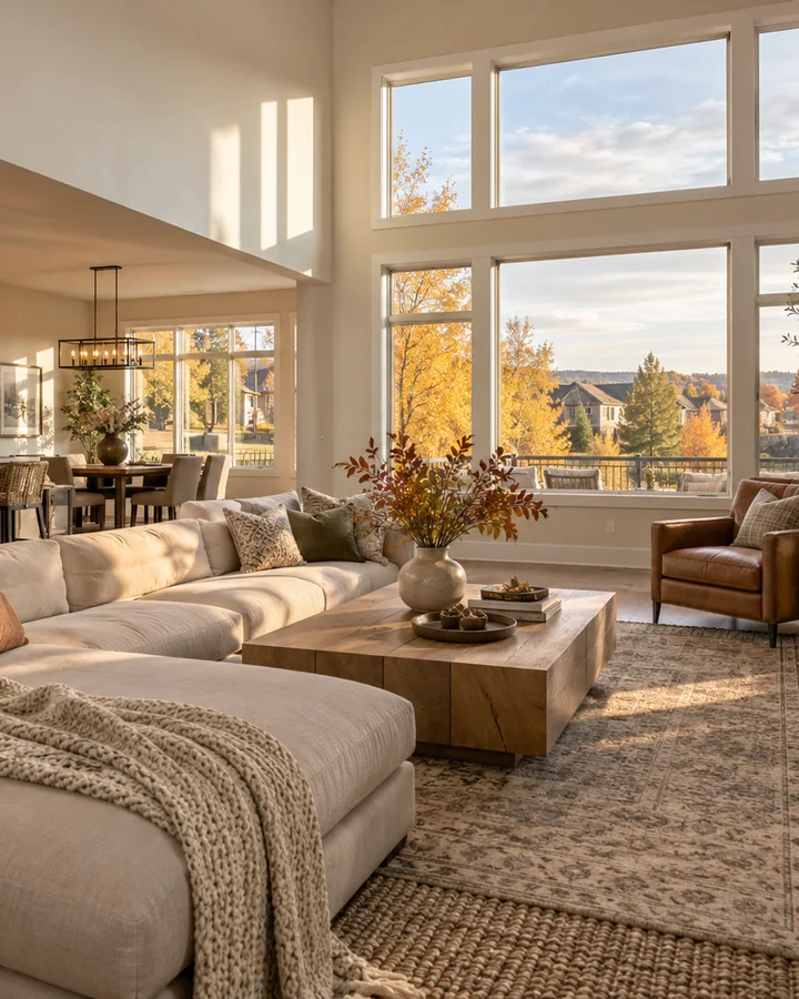 Editorial home interior illustrating private-search planning for Beverly Heights, Golden
