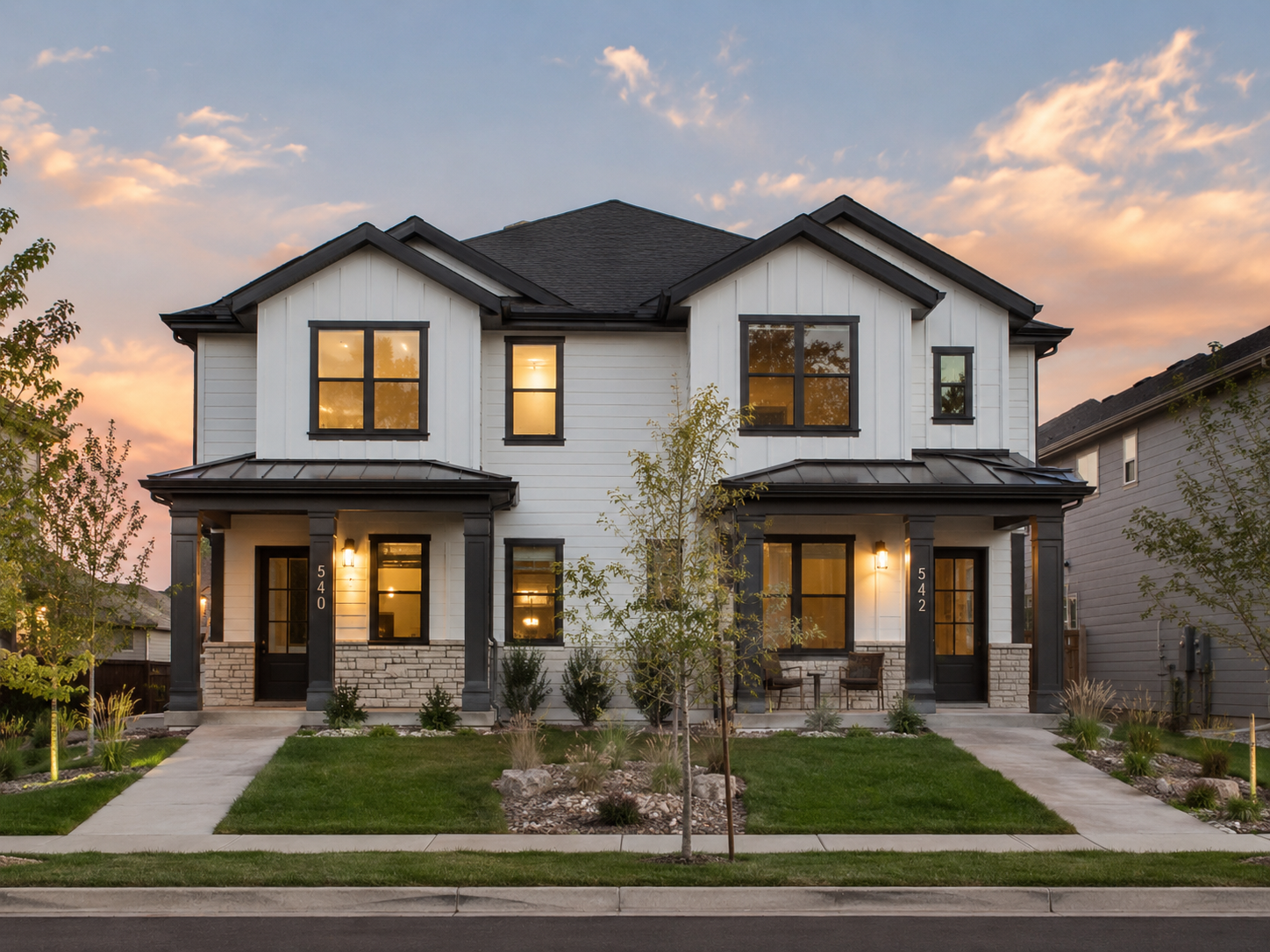 Colorado duplex investment property exterior